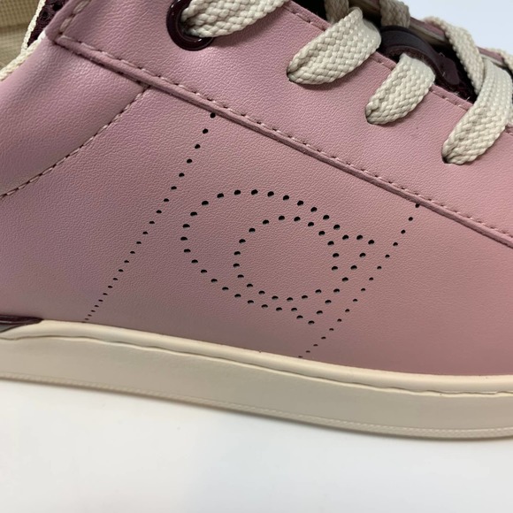 Coach Clip Low Top Leather Sneaker  W US10 - Picture 10 of 11